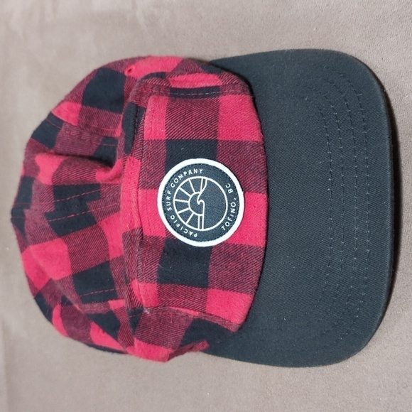 Pacific Surf Company Adult Buffalo Plaid Snap Back Cap - OS - Picture 1 of 10